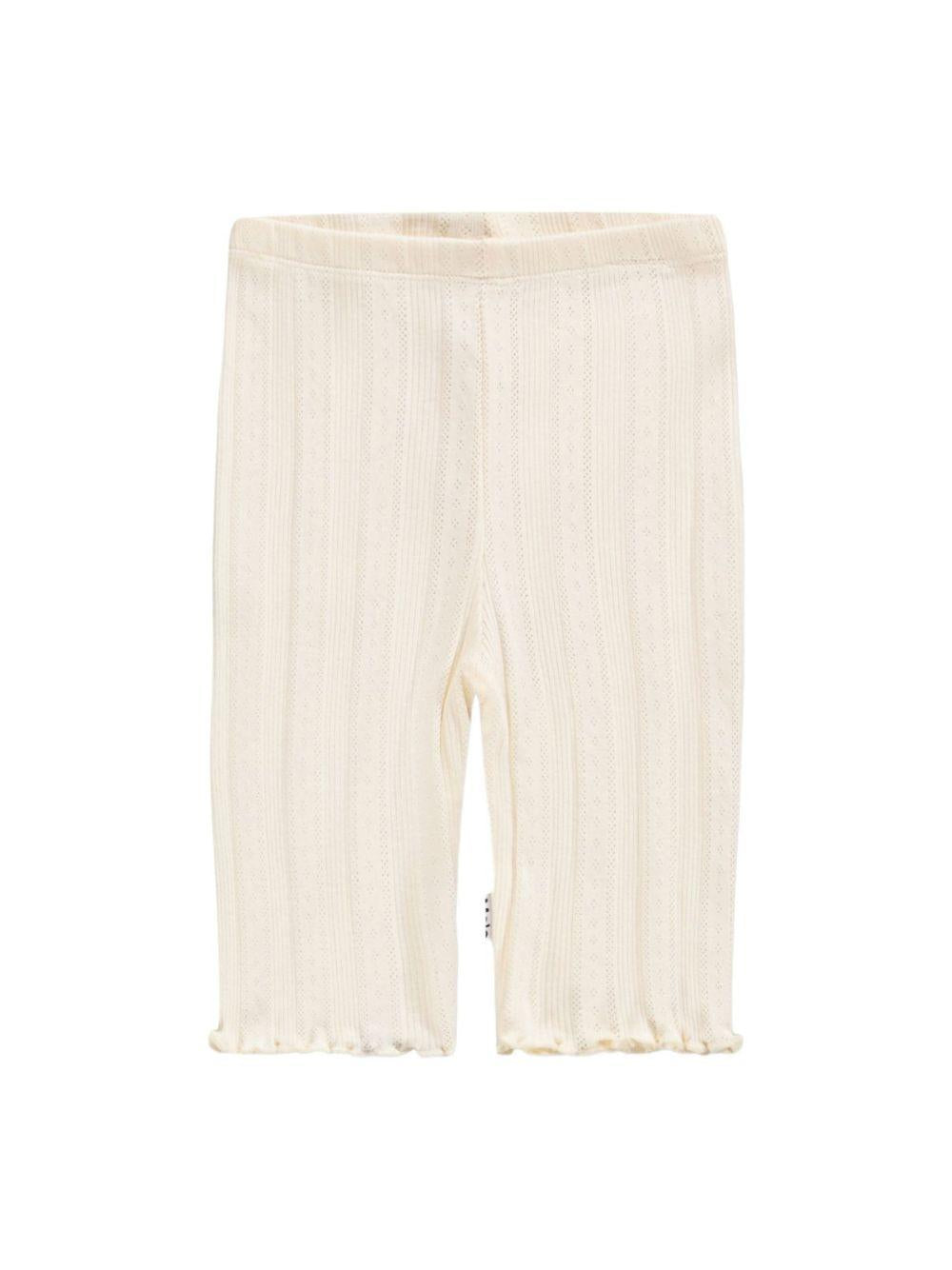 Pantaloni Noella per bambina Molo beige con ruches 2S26F102 2444 MOLO KIDS