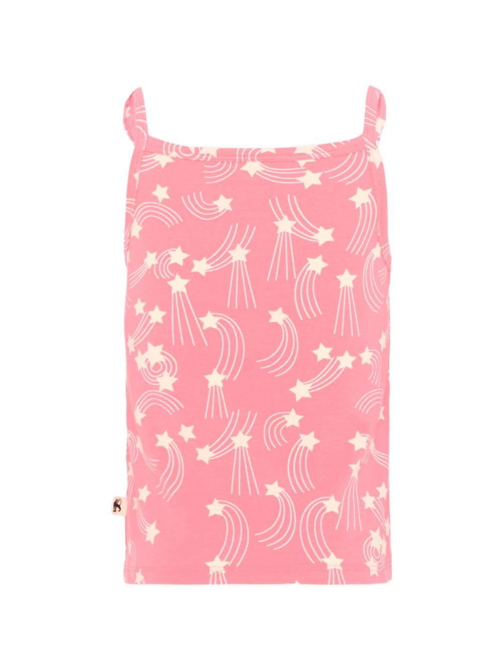 Top per bambina Mini Rodini rosa con stamp a stelle 26220148 PINK MINI RODINI KIDS