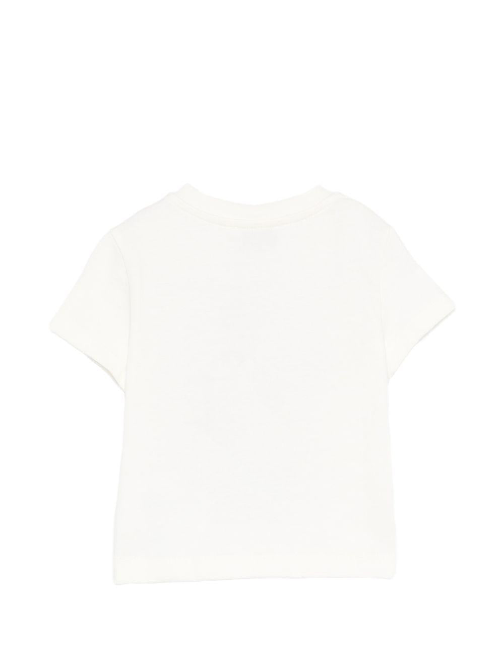 T-shirt per neonato Etro Kids beige con ricamo Pegaso sul davanti GY8531 Z3672 102 ETRO KIDS