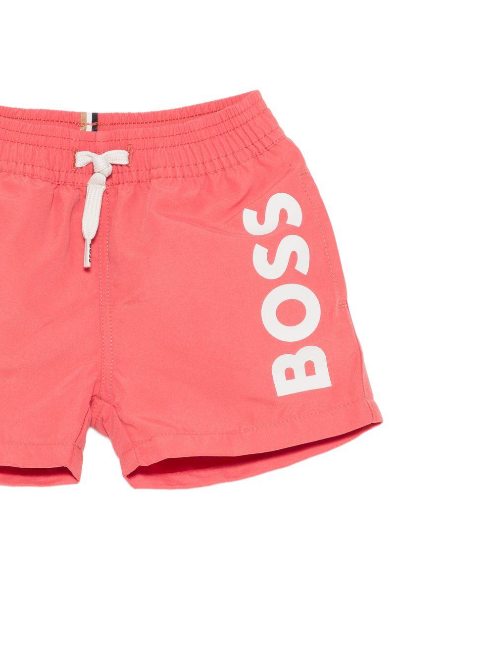Costume per neonato Boss Kids rosso con coulisse J53172 48B BOSS KIDS