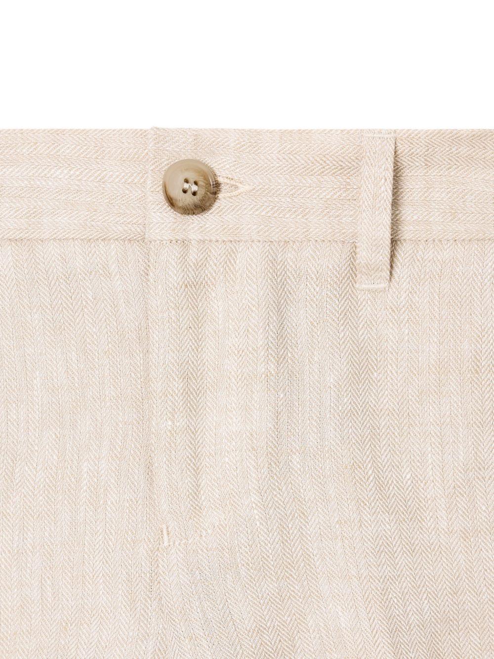 Cargo corti per bambino Emporio Armani Kids beige in pied-de-poule EB001066 AF20963 F1039 EMPORIO ARMANI KIDS
