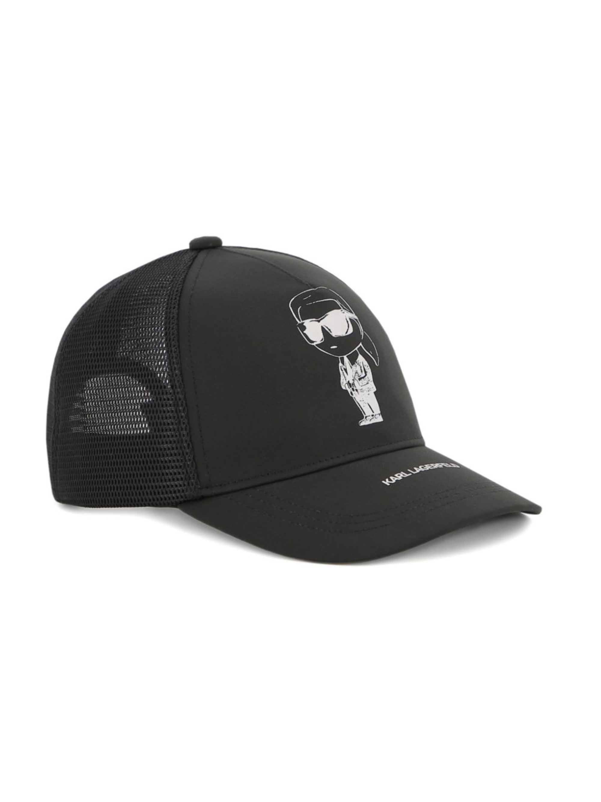 Berretto da baseball per bambino Karl Lagerfeld Kids grigio ricamato Z31198 016 KARL LAGERFELD KIDS
