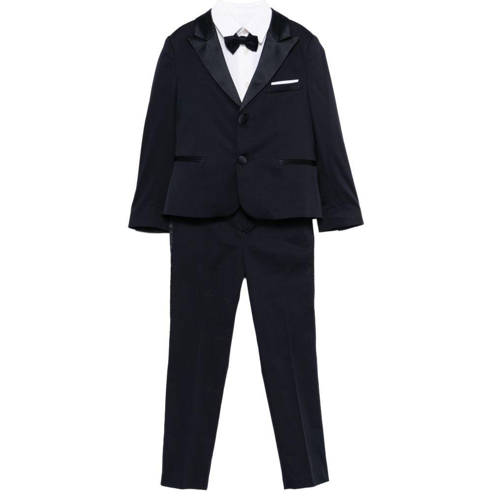 Completo per bambino Colorichiari blu con papillon ML508233 2780 60 COLORICHIARI KIDS