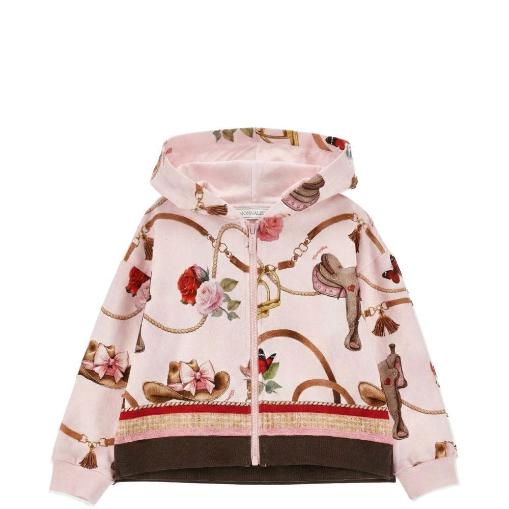 Felpa per bambina Monnalisa Kids rosa con stampa grafica Toy Story 19H800 8005 094F MONNALISA KIDS
