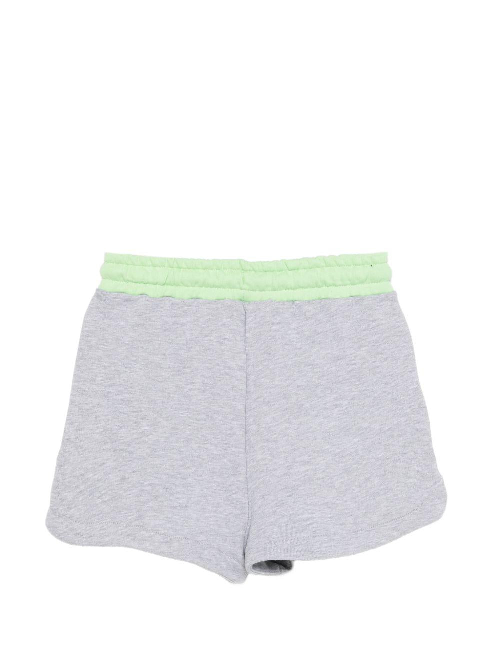 Shorts per bambina MSGM Kids grigi con vita elasticizzata S6MSJGSH021 271/01 MSGM KIDS