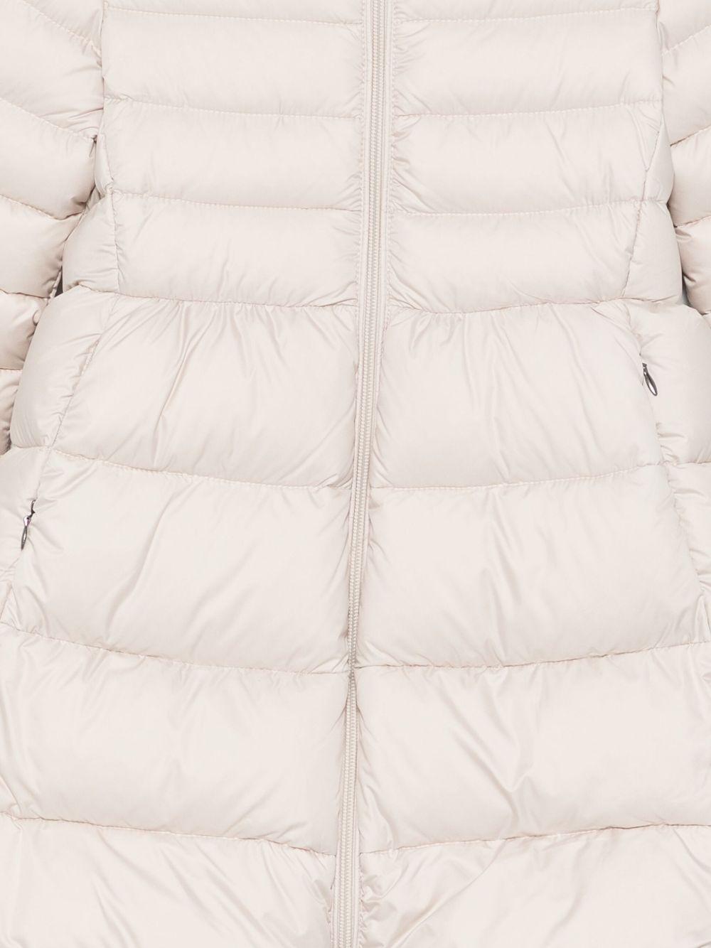 Giubbino per bambina Il Gufo beige dal design svasato A25GGP0006NN106 118 IL GUFO
