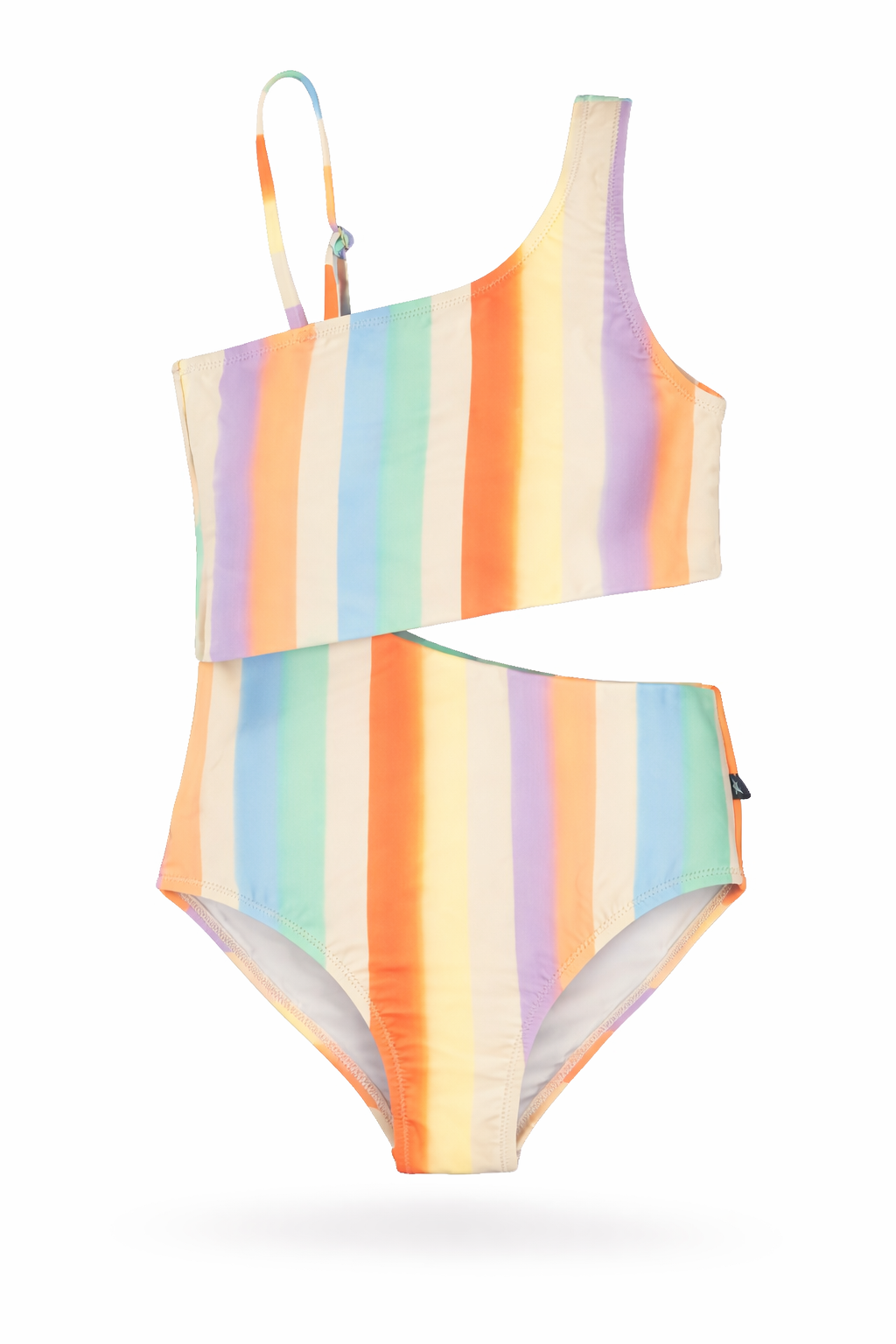 Costume intero per bambina Molo Naan multicolore a righe 8S26P519 9525 MOLO KIDS