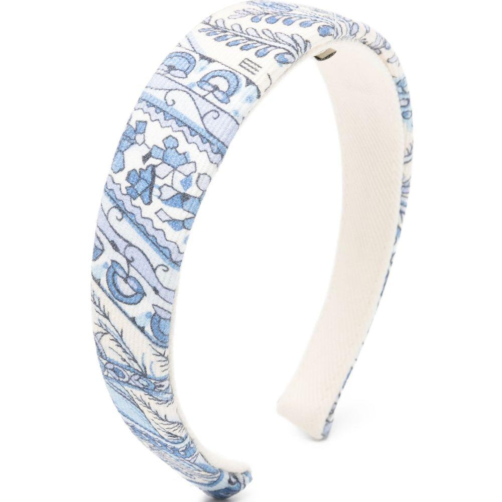 Cerchietto per capelli per bambina Etro Kids blu con stampa floreale GY0A24 D0137 106CE ETRO KIDS