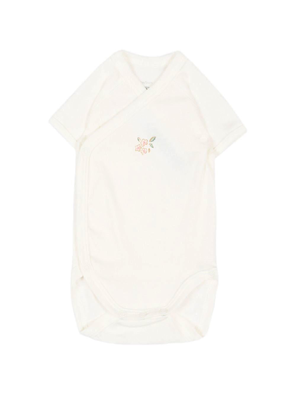 Set di tre body per neonata Petit Bateau multicolore con stampa floreale A0GHN 00 PETIT BATEAU KIDS