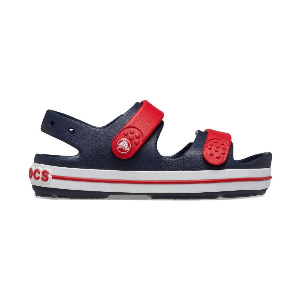 Sandali per bambino Crocs Kids blu con dettaglio bicolore 209423 NAVR CROCS KIDS