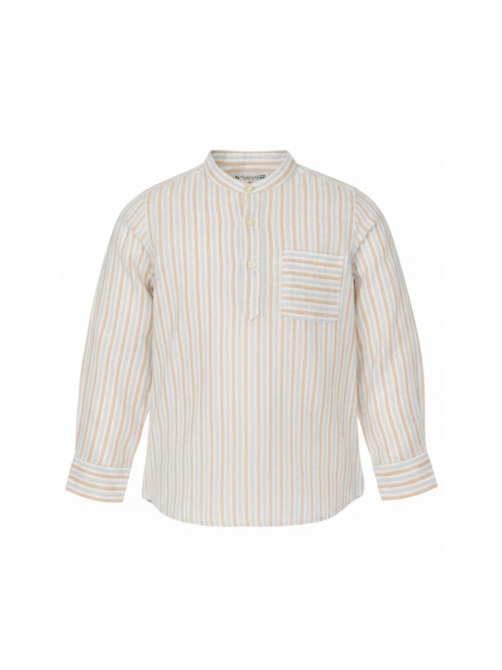 Camicia per bambino Bonpoint multicolore con motivo a righe S06BSHW00029 210 BONPOINT KIDS