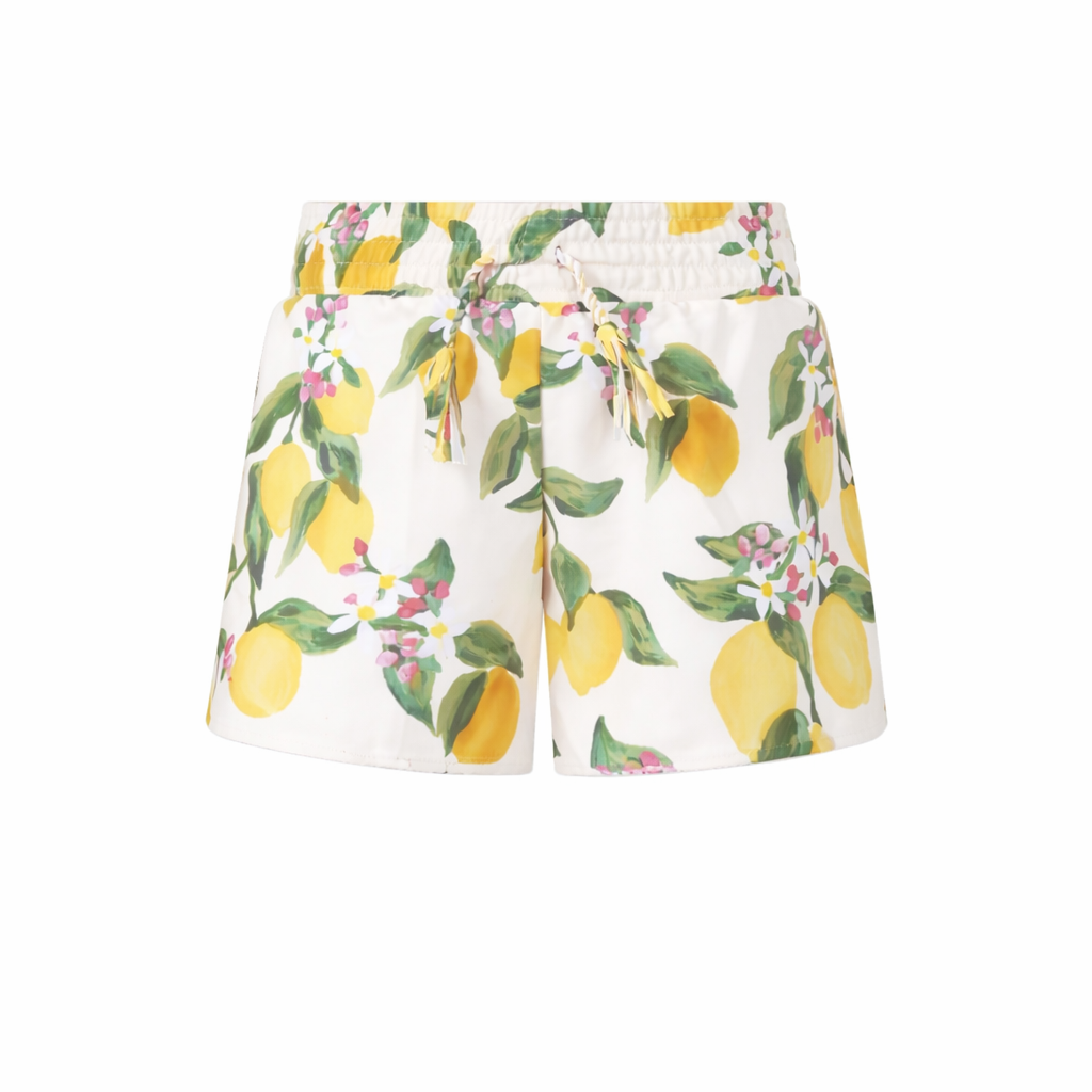 Costume da bagno Nicci per bambino Molo giallo con stampa lemon all-over 8S26P301 9505 MOLO KIDS