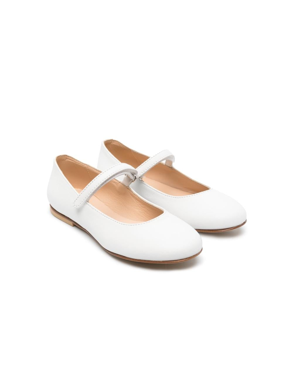 Ballerine per bambina Andrea Montelpare bianco in pelle MT11629 VAR1 MONTELPARE TRADITION KIDS