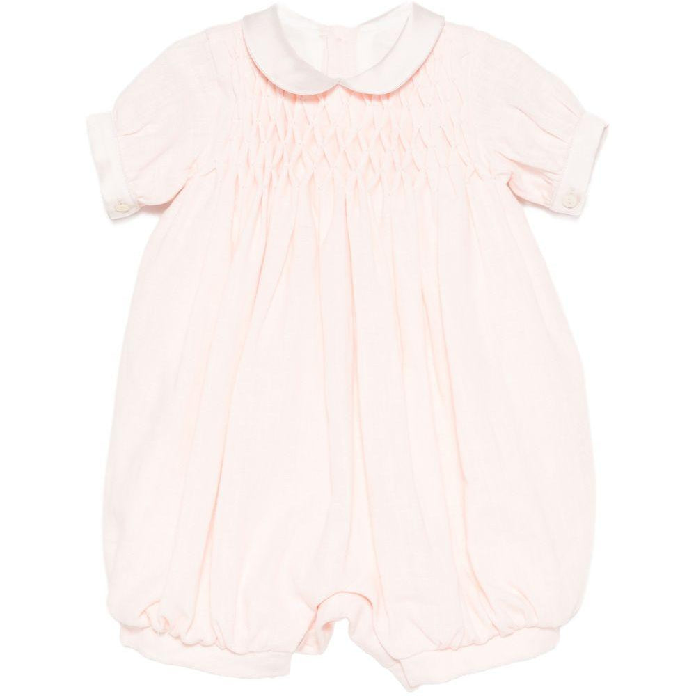 Tutina per neonata La Stupenderia rosa con dettagli arricciati 2CBPG51 D63PIN LA STUPENDERIA KIDS