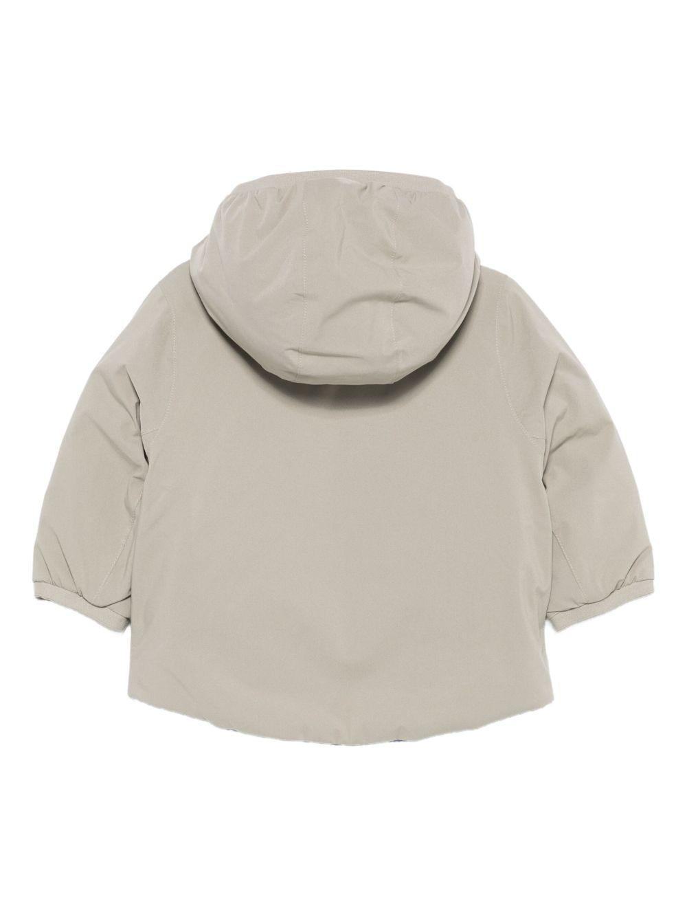 Giubbino per neonato K-Way Kids grigio con design reversibile K7132PW B3D K-WAY KIDS