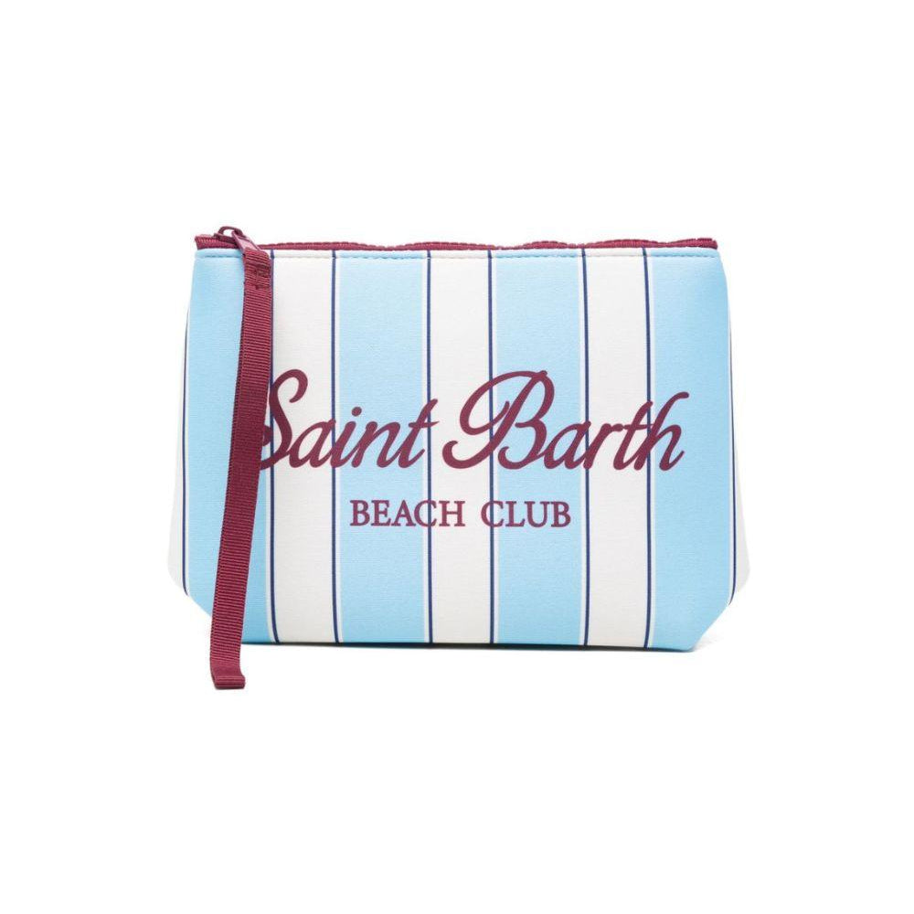 Pochette Aline MC2 Saint Barth multicolore con design a righe ALIN001 00605L MC2 ST. BARTH KIDS