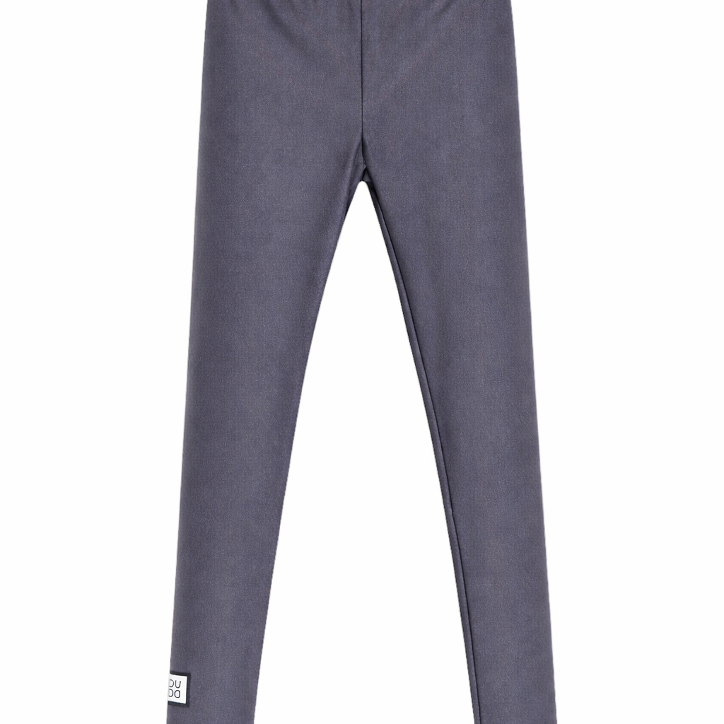 Leggins per bambina Douuod Kids grigio con vita elasticizzata DY6A20 J0331 917 DOUUOD KIDS