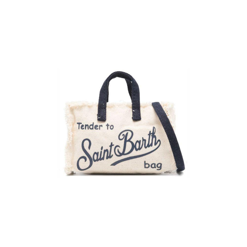 Phone Bag MC2 Saint Barth bianca con logo a contrasto PHONE001 02564L MC2 ST. BARTH KIDS