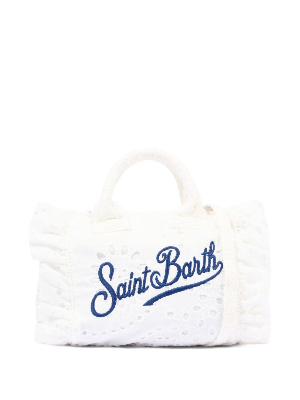 Borsa Colette MC2 Saint Barth bianca in pizzo sangallo VAMI018 00434L MC2 ST. BARTH KIDS