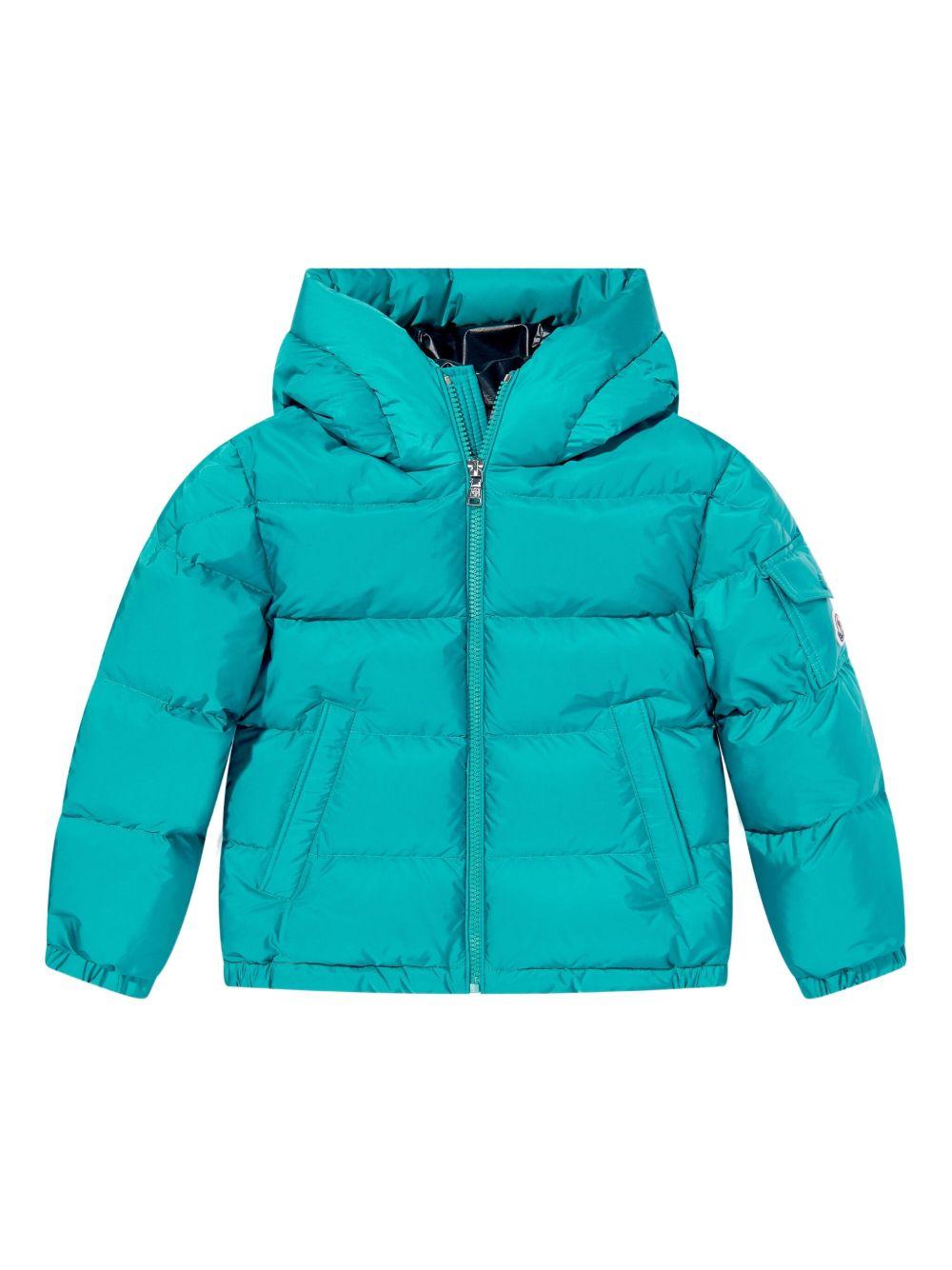 Giubbino Eranu per bambino Moncler Enfant blu con design trapuntato K29541A0008153A5E 860 MONCLER ENFANT
