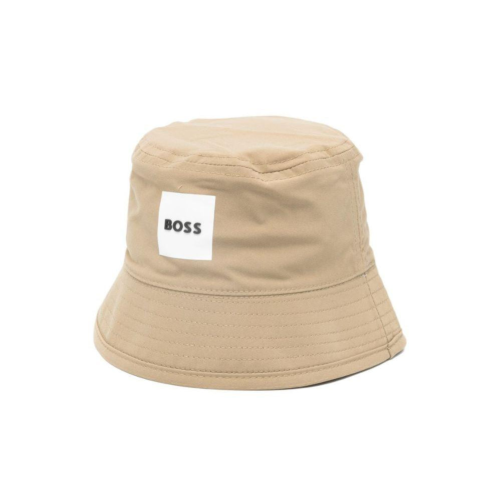 Cappello bucket per neonato BOSS Kids beige reversibile J53140 295 BOSS KIDS