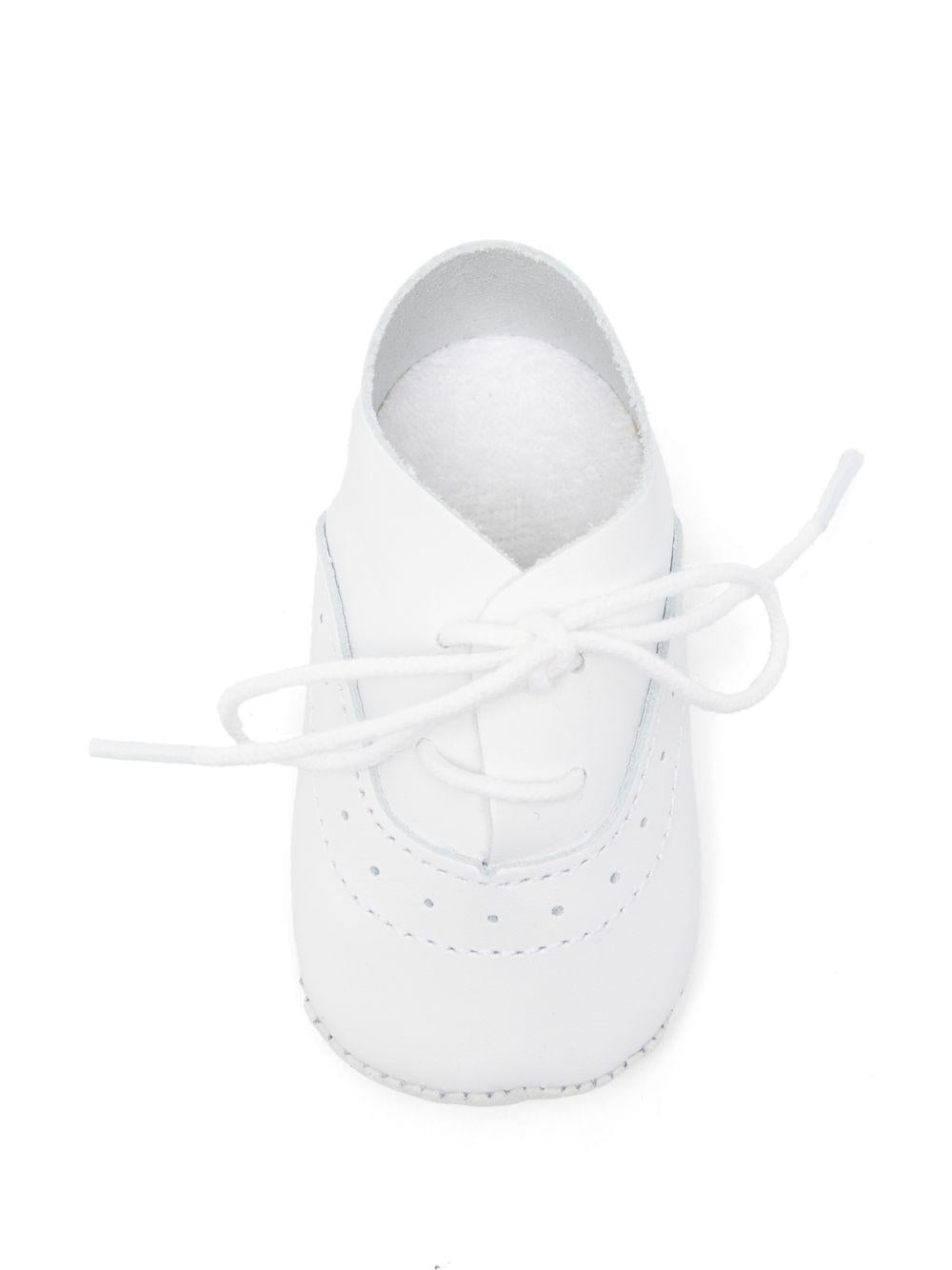 Scarpe primi passi per neonato Tartine & Chocolat bianche con dettaglio traforato CC80001 01 TArtine & Chocolat KIDS