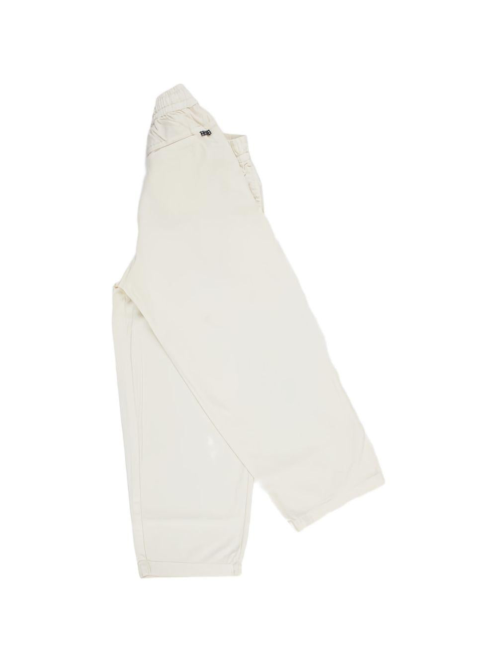 Pantaloni sportivi per bambino Molo beige con vita elasticizzata 1S26I105 8894 MOLO