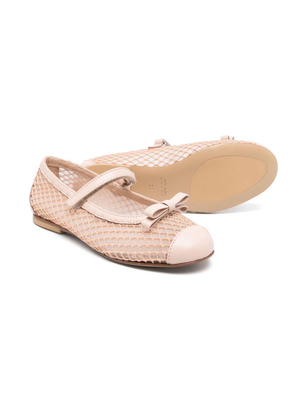 Ballerine per bambina Andrea Montelpare rosa con fiocco 80822 2253 MONTELPARE TRADITION KIDS