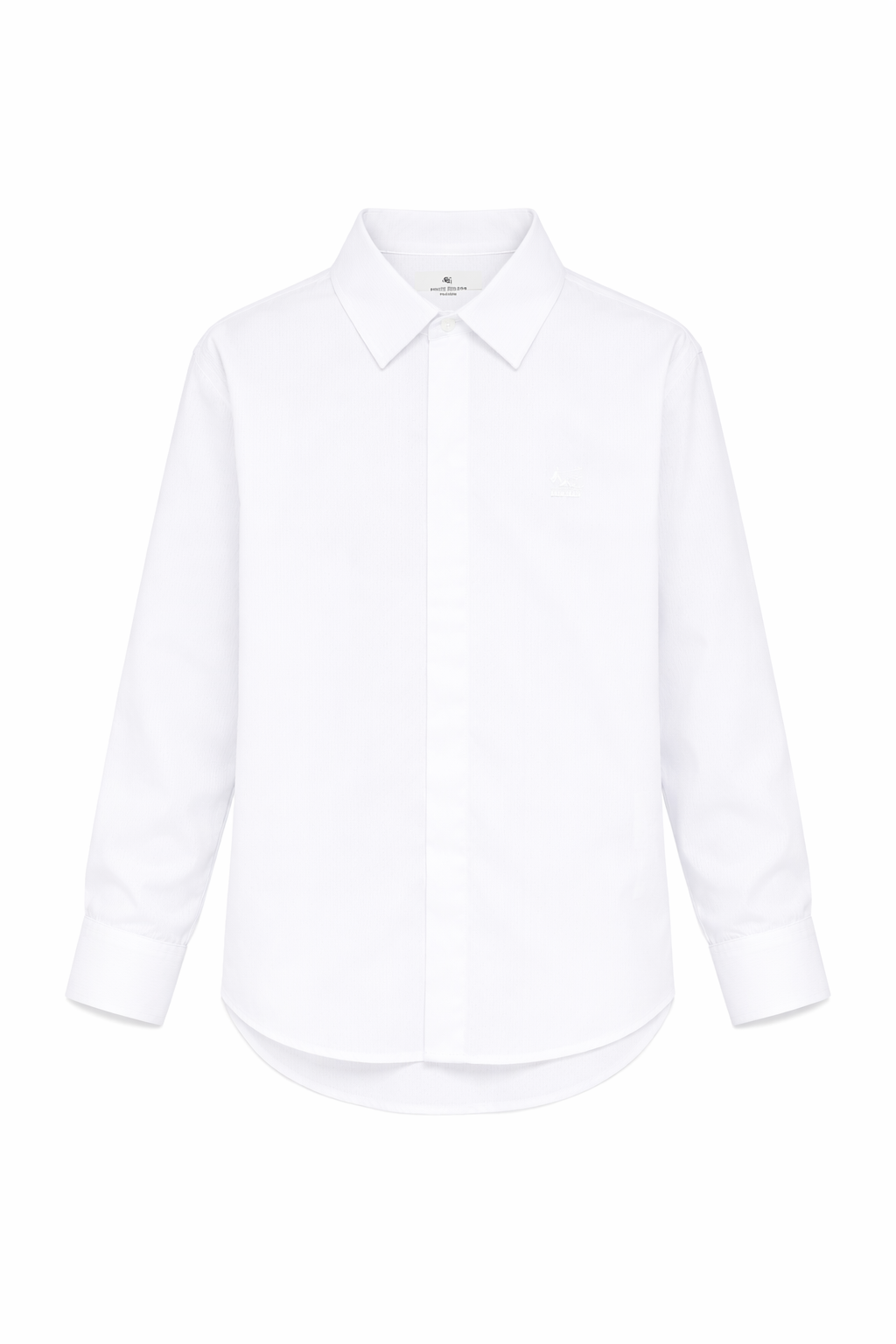 Camicia per bambino Etro Kids bianca con effetto jacquard GW5P10 P0472 100 ETRO KIDS