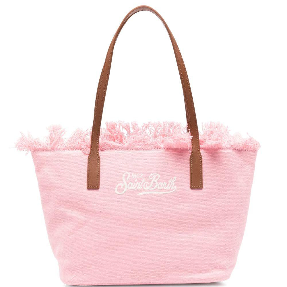 Borsa City Medium MC2 Saint Barth rosa con frange CBMF001 01743L MC2 ST. BARTH KIDS