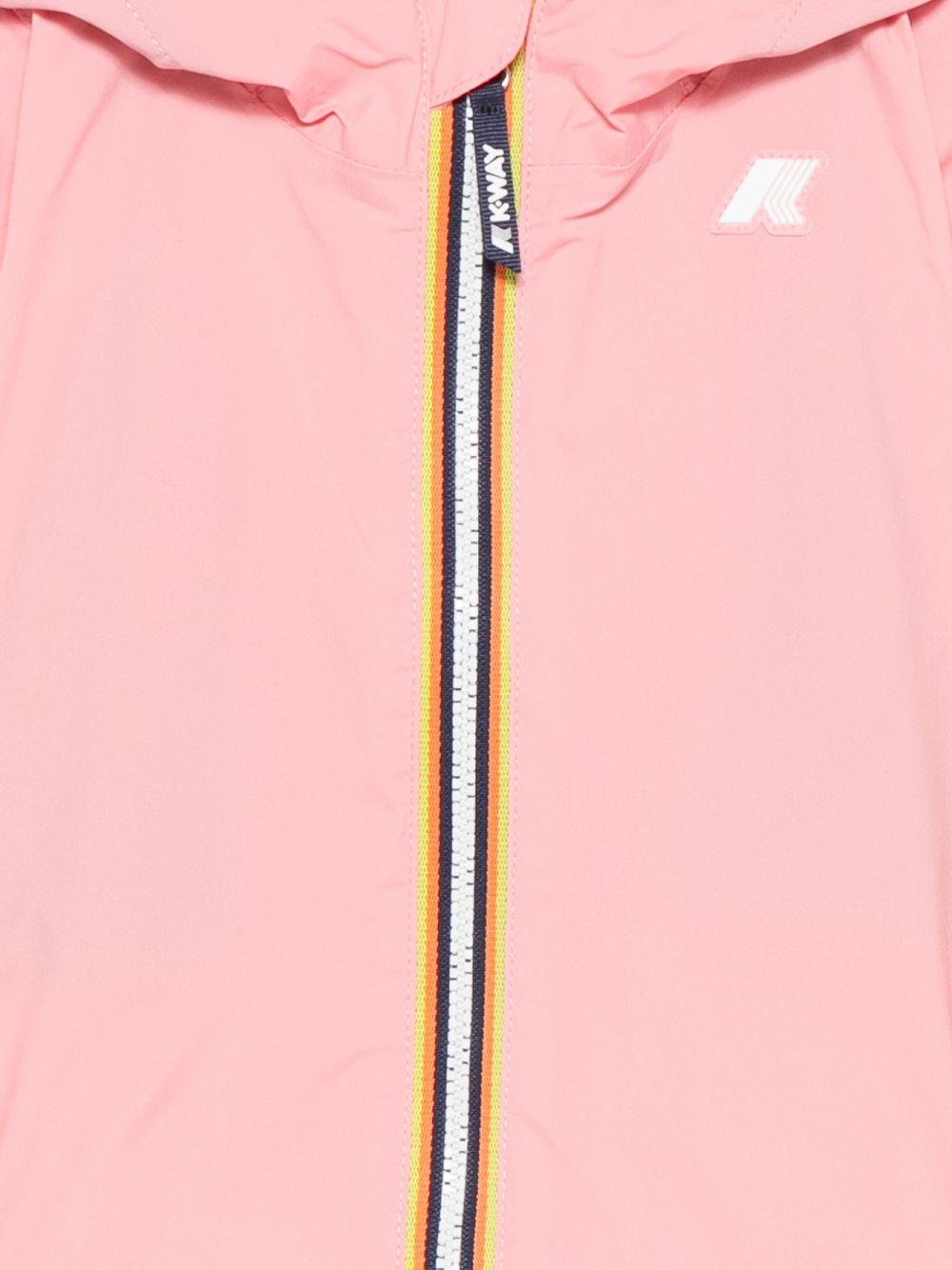 Giubbino per neonata K-Way Kids rosa Con cerniera K4136IW Q28 K-WAY KIDS
