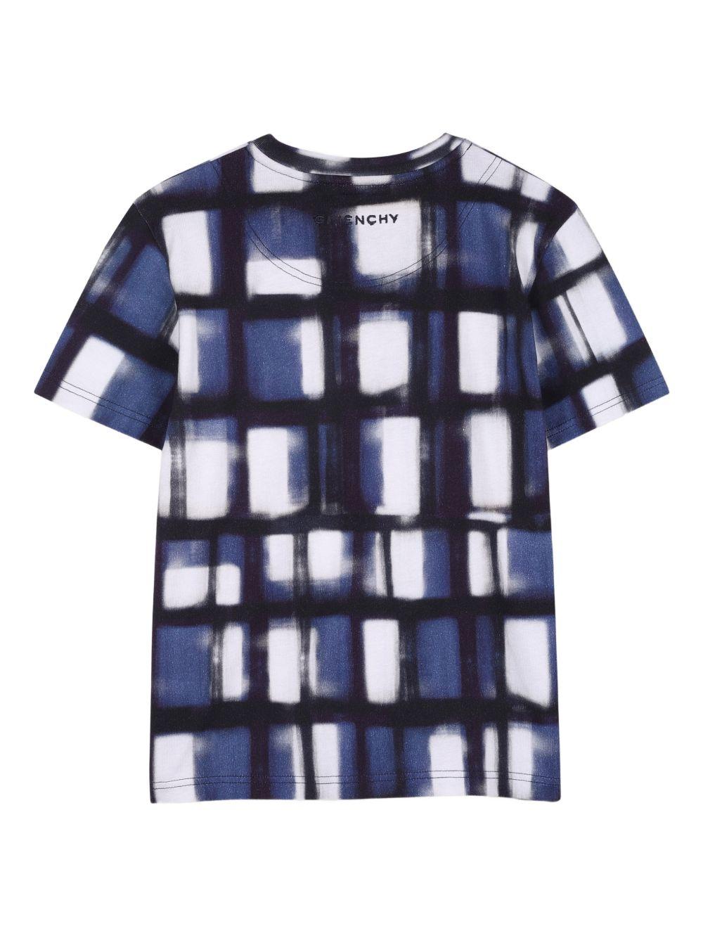 T-shirt per bambino Givenchy Kids multicolore con stampa grafica H31115 Z40 GIVENCHY KIDS