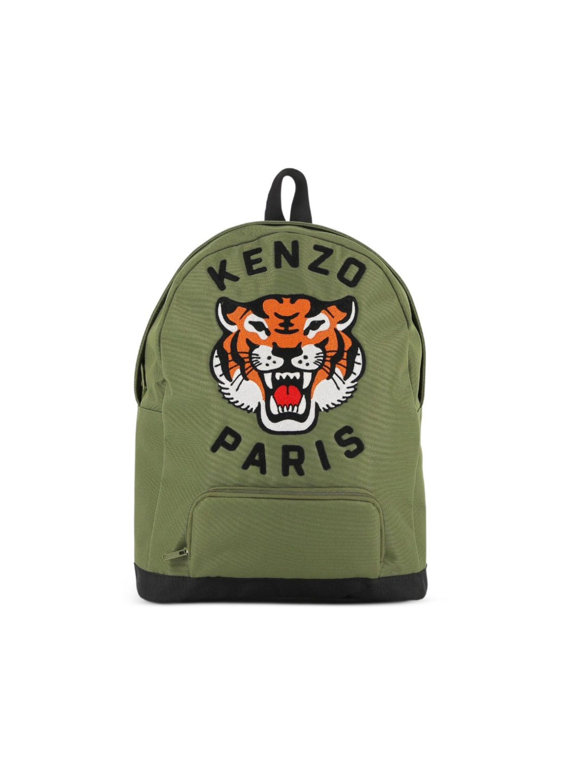 Zaino per bambini Kenzo Kids verde con caratteristico motivo Tigre K61836 64B KENZO KIDS