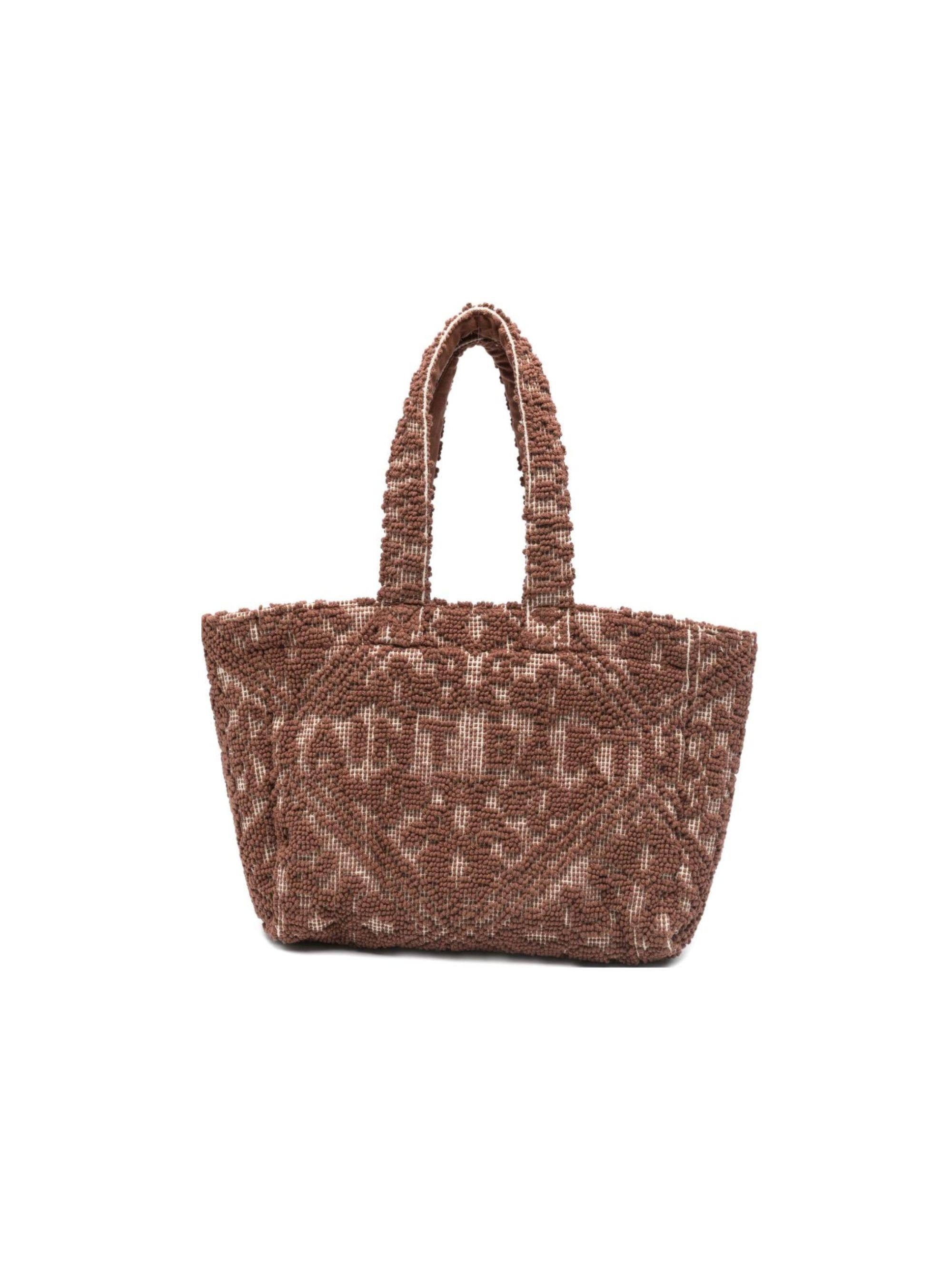 Borsa tote trapuntata MC2 Saint Barth masrrone con logo TUFB0001 00098L MC2 ST. BARTH KIDS