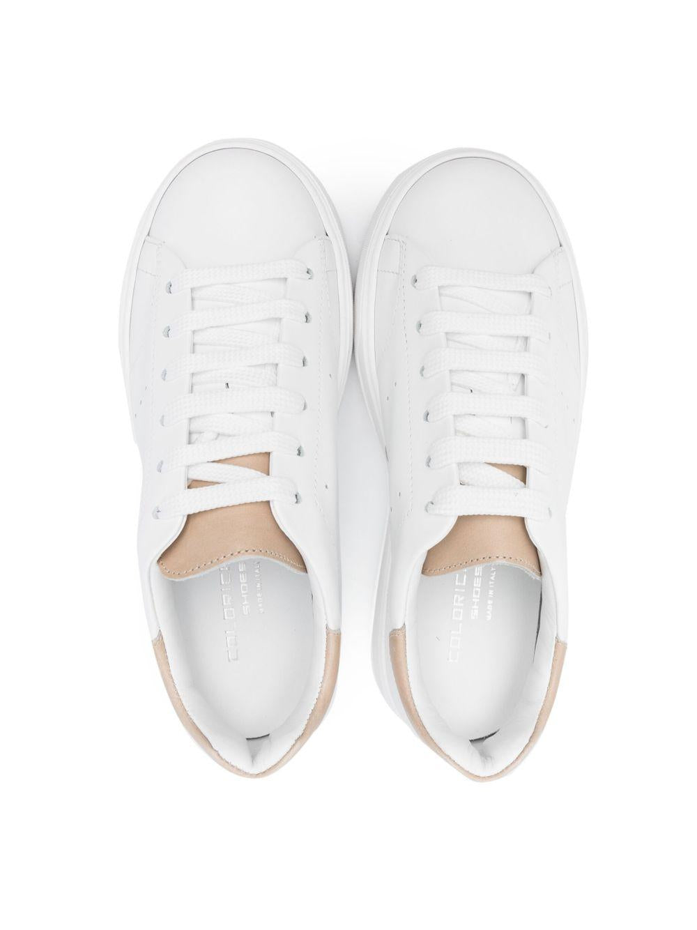 Sneakers per bambino Colorichiari bianca con dettaglio traforato MJ958494 4869 1023 COLORICHIARI KIDS