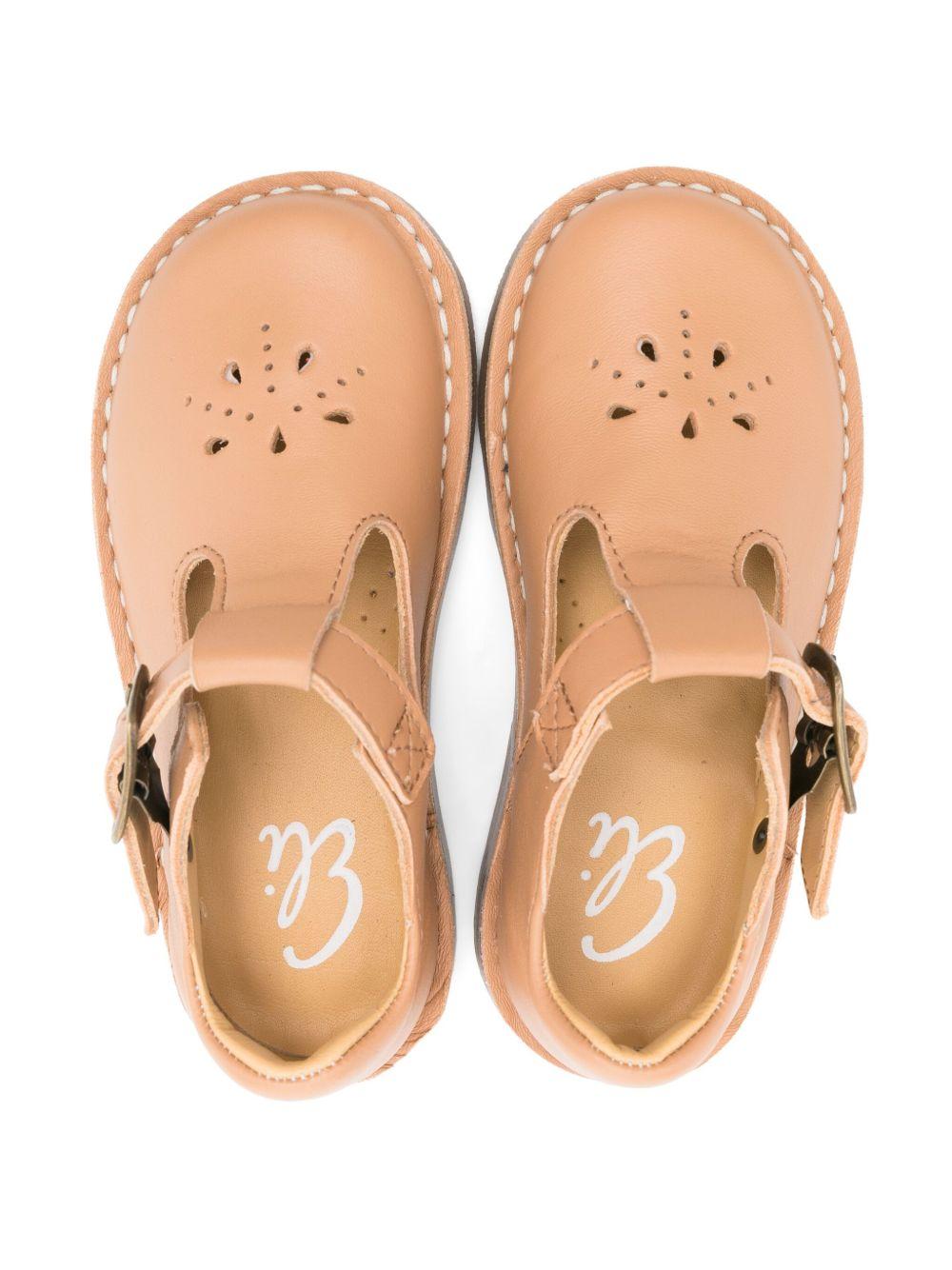 Sandali per bambini Eli1957 marrone cammello con punta chiusa 25011AL CAMEL Eli Kids