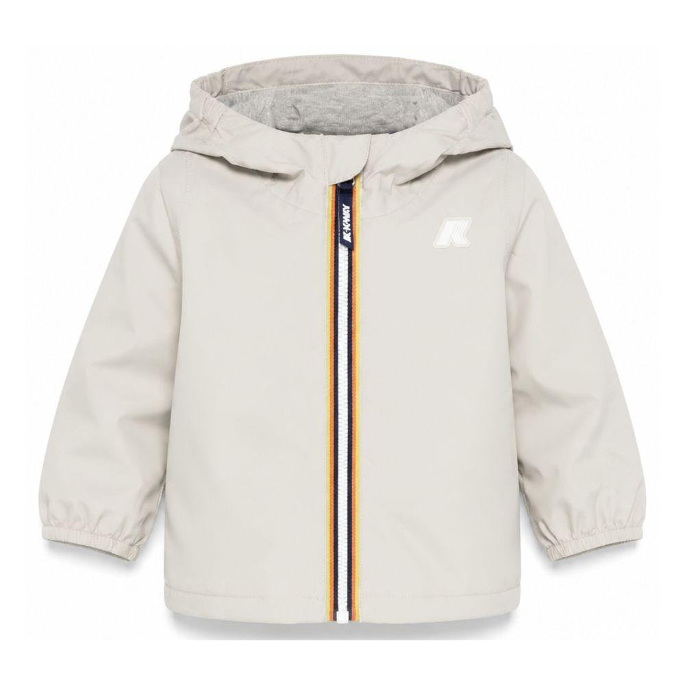 Giacca per neonati K Way Kids beige con cappuccio K4136IW 634 K-WAY KIDS