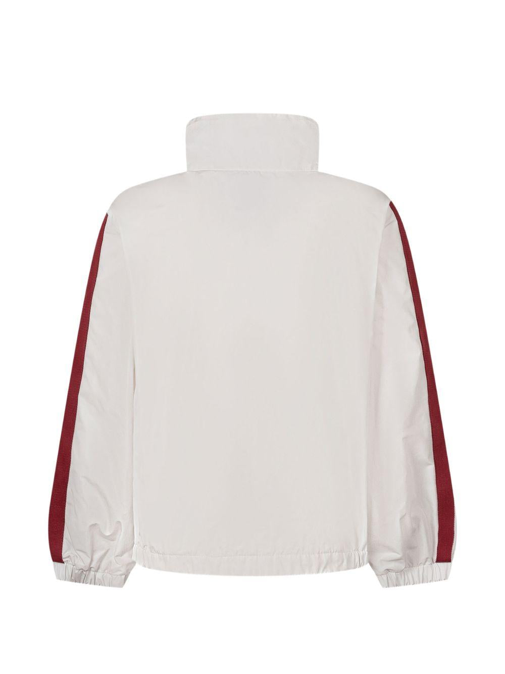 Giubbino per bambino Moncler Enfant bianco a collo alto L19541A0010759876 035 MONCLER KIDS