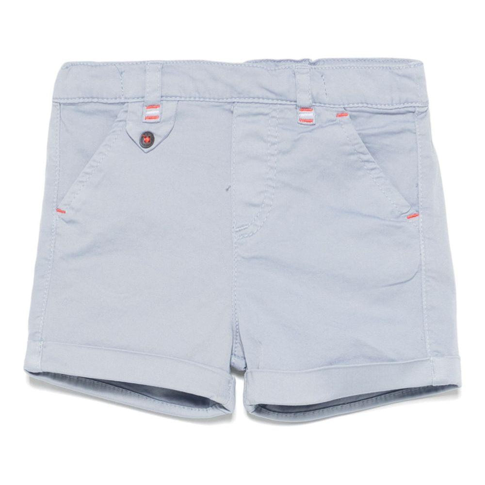 Shorts per neonato Tartine Et Chocolat azzurro in twill CA26131 44 TArtine & Chocolat