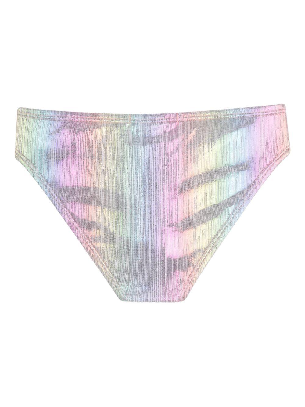 Bikini per bambina Billieblush multicolore con dettaglio ruches U21974 Z41 BILLIEBLUSH KIDS