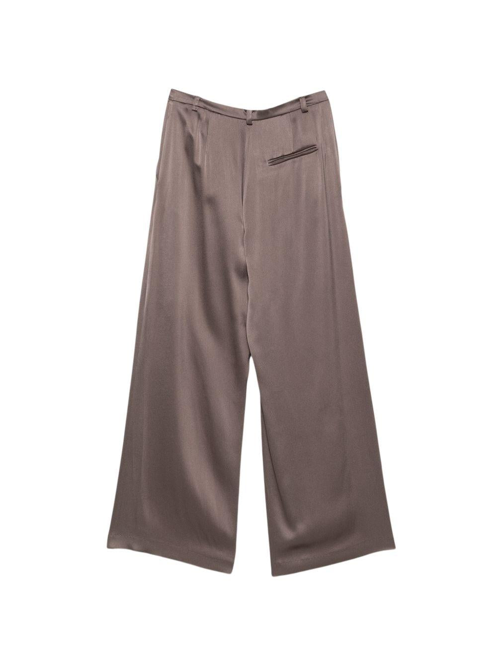 Pantaloni per donna Alysi marroni con tasca posteriore 116162 P6221 FA ALYSI