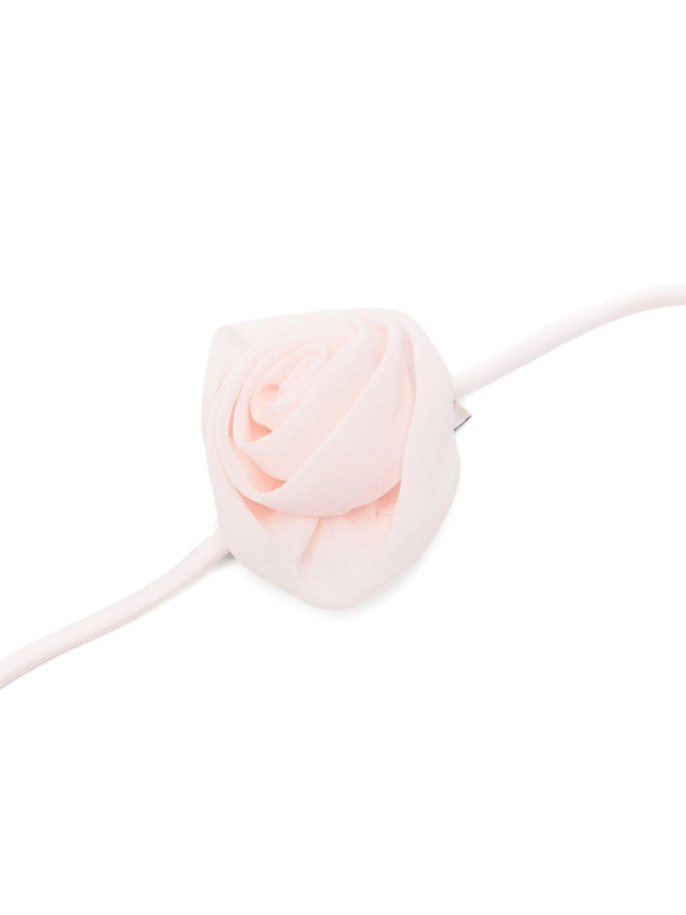 Collana choker per bambina Alberta Ferretti Kids rosa con dettaglio fiore R9G001 7140 0013 ALBERTA FERRETTI KIDS