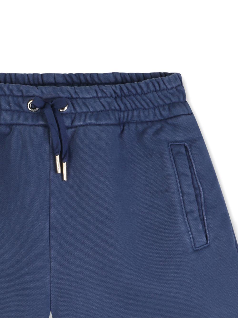 Shorts per bambina Chloé Kids blu con coulisse C20856 80S CHLOE' KIDS
