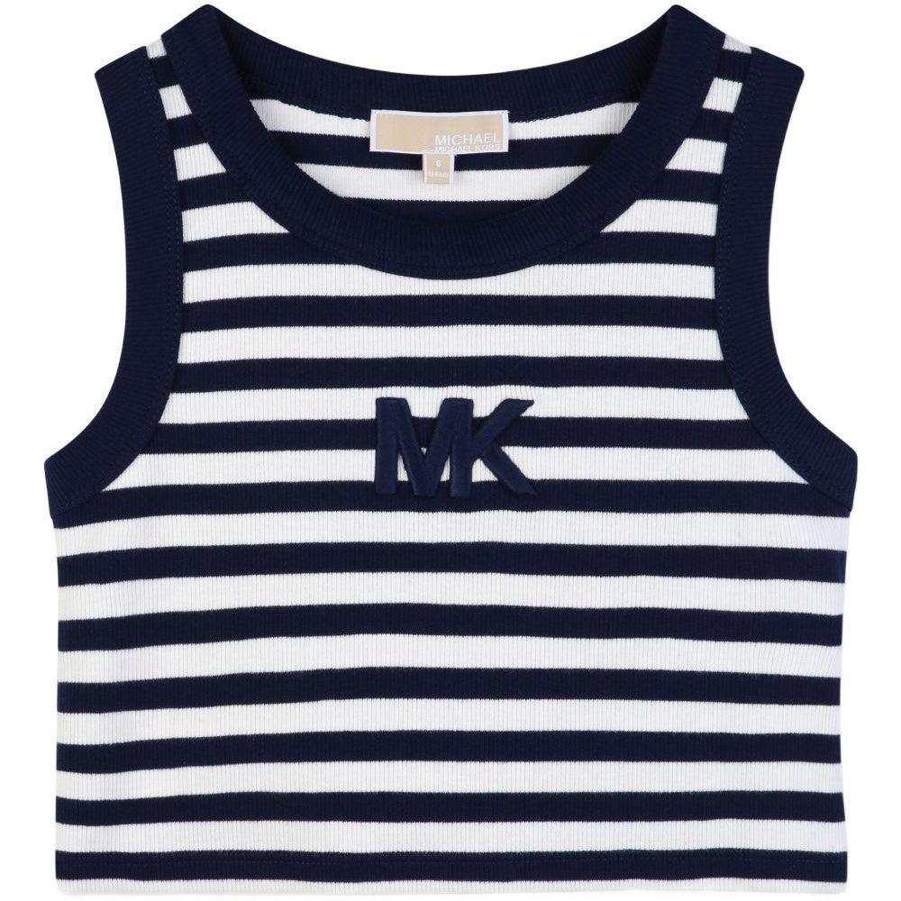 Canotta per bambina Michael Kors Kids multicolore con design a righe R30609 849 MICHAEL KORS KIDS