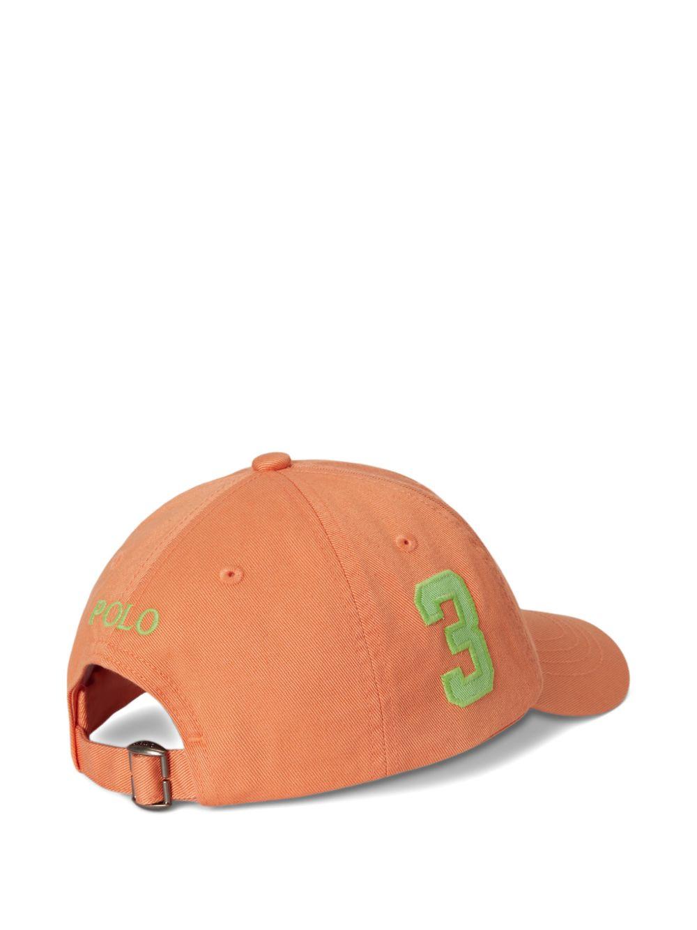 Cappello da baseball per bambino Polo Ralph Lauren Kids arancione con motivo Polo Pony 323980965 508 Ralph Lauren kids