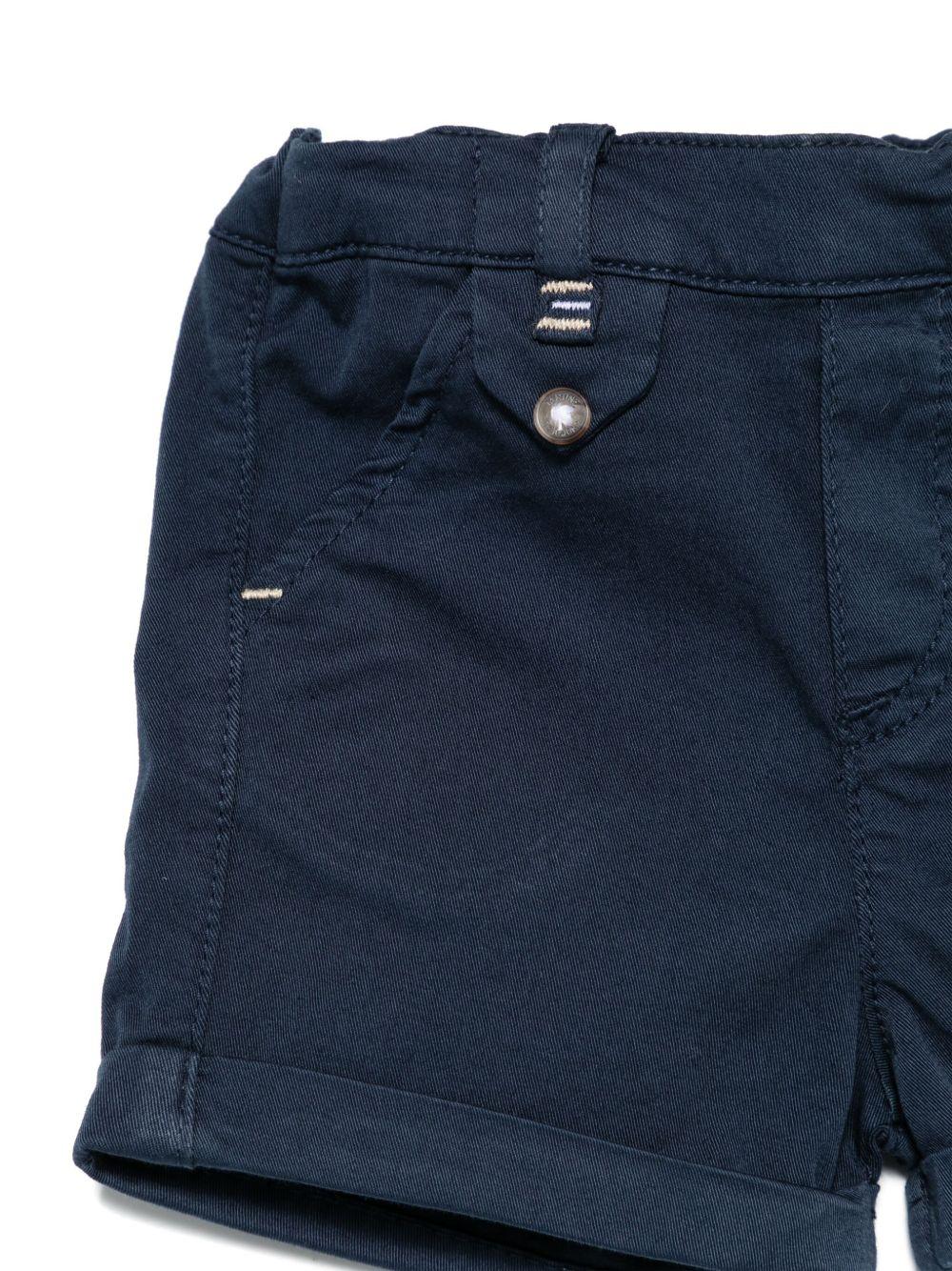 Shorts con risvolto per neonato Tartine & Chocolat blu con tasca finta CA26131 04 TArtine & Chocolat