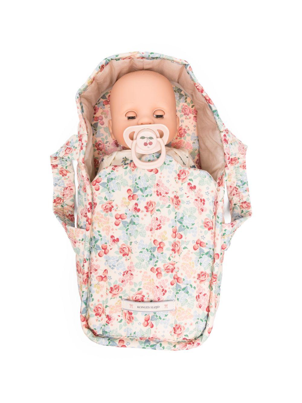 Bambola Lucca per bambina Konges Sløjd multicolore con design floreale KS104959 VIENNA KONGES SLOJD KIDS
