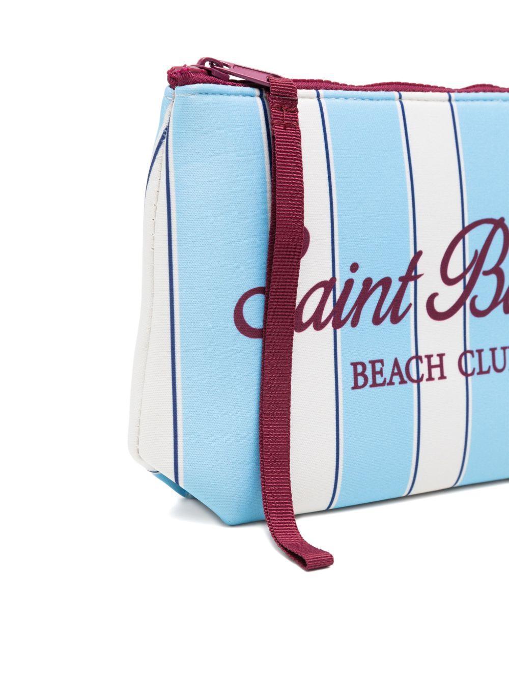 Pochette Aline MC2 Saint Barth multicolore con design a righe ALIN001 00605L MC2 ST. BARTH KIDS