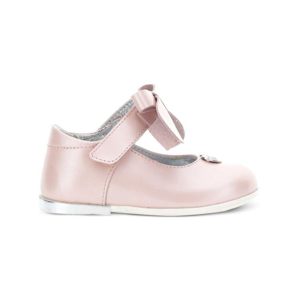 Ballerine per bambina Monnalisa Kids rosa con applicazione fiocco 83H000 8777 094F MONNALISA KIDS