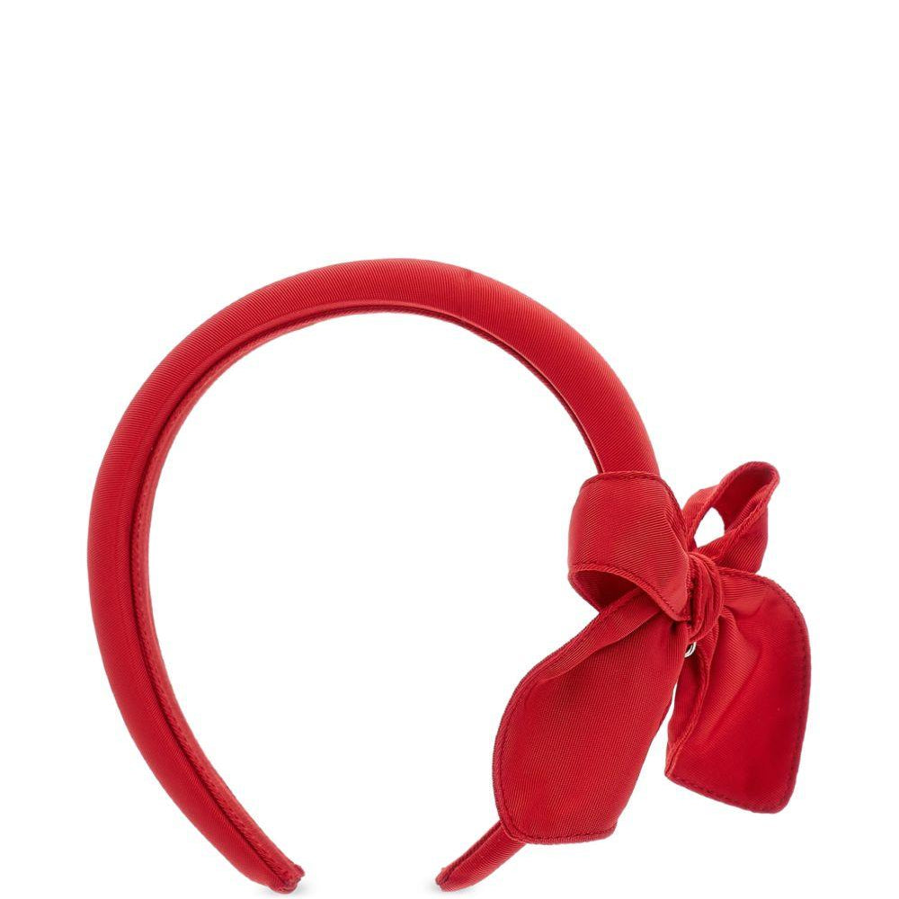 Cerchietto per capelli per bambina Monnalisa Kids rosso con dettaglio fiocco 17H002 8095 0043 MONNALISA KIDS